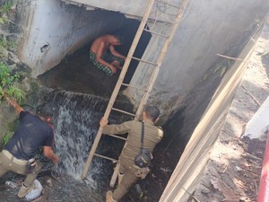 Waduh! Pasien Kabur dari RS di Klaten, Ngumpet di Gorong-gorong Bawa Kateter