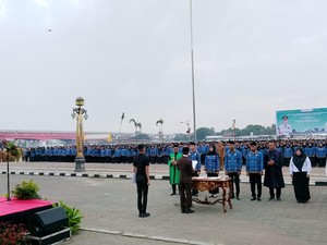 Lantik 1.560 PPPK Tahap II, Ratu Dewa Minta ASN Bekerja Maksimal