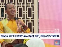 Video: Bahlil Minta Publik Percaya Data BPS, Bukan Sosmed