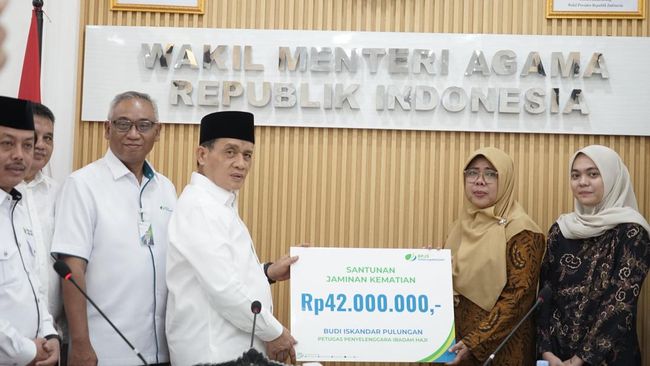 Meninggal Pasca Tugas, BPJS Beri Santunan ke Petugas Haji
