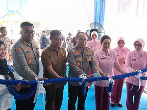 Diresmikan Kapolda, SPPG Polres Kampar Distribusikan MBG ke 2.105 Siswa
