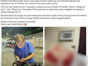 Kisah Dedikasi Kakek 65 Tahun Tetap Antar Makanan Meski Motornya Rusak