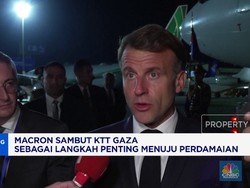 Video: Macron Sambut KTT Gaza di Mesir Sebagai Langkah Penting Damai