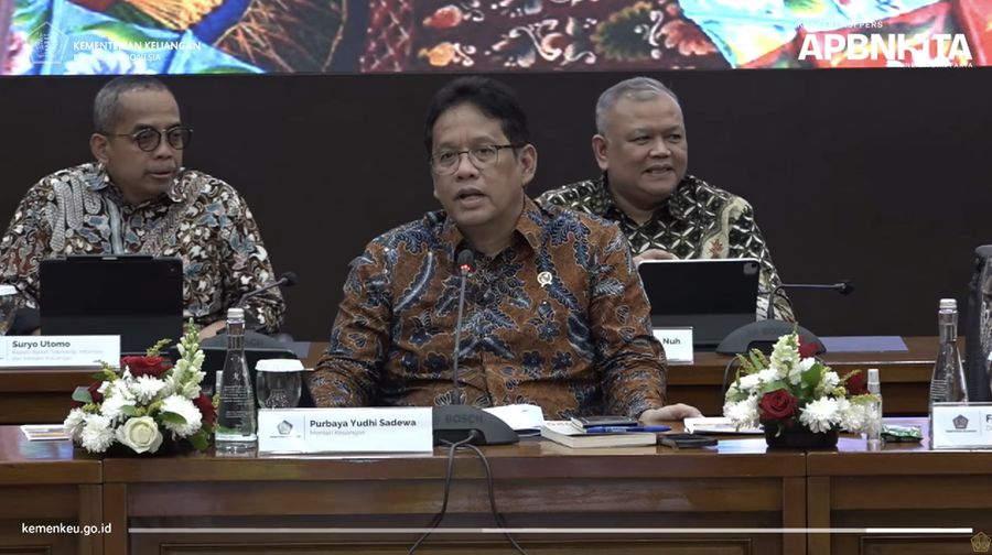 Menteri Keuangan (Menkeu), Purbaya Yudhi Sadewa saat dalam Konferensi Pers APBN KITA edisi Oktober 2025. (Tangkapan Layar Youtube/Kementerian Keuangan RI)