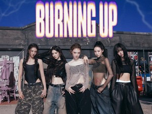 MEOVV Panas Dingin di MV Comeback BURNING UP
