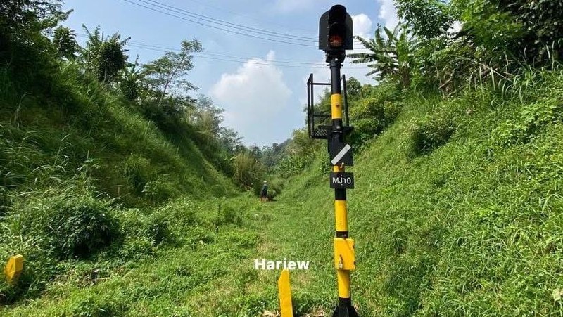 Penampakan Rel Mati Cipatat-Padalarang yang Mau Dihidupkan Dedi Mulyadi. (Dok. KAI Daop 2)