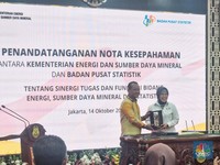 ESDM & BPS Kolaborasi Penguatan Data di Sektor Energi