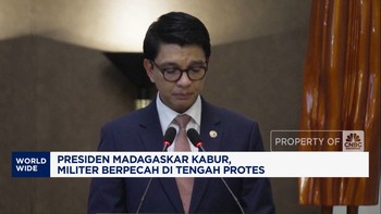 Video: Presiden Madagaskar Kabur, Militer Berpecah di Tengah Protes