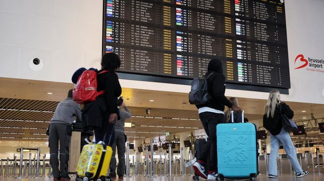 Bandara Jantung Eropa Lumpuh, Penerbangan Batal-Pekerja Kabur
