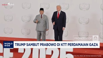 Video: Momen Trump Sambut Prabowo di KTT Perdamaian Gaza
