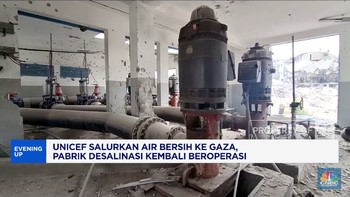 Video: UNICEF Bangun Pabrik Desalinasi, Warga Gaza Nikmati Air Bersih