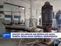Video: UNICEF Bangun Pabrik Desalinasi, Warga Gaza Nikmati Air Bersih