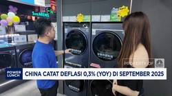 Video: China Catat Deflasi 0,3% (YoY) di September 2025
