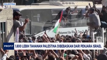 Video: 1.800 Lebih Tahanan Palestina Dibebaskan dari Penjara Israel