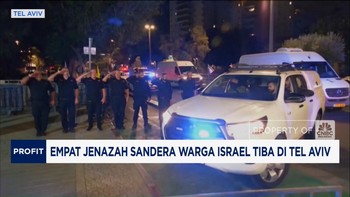 Video: 4 Jenazah Sandera Warga Israel Tiba di Tel Aviv