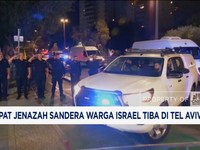 Video: 4 Jenazah Sandera Warga Israel Tiba di Tel Aviv