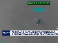 Video: AS Ledakkan Kapal di Lepas Venezuela, 6 Tewas di Tempat