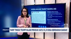 Video: Tarif Tinggi Trump Hajar Produk Kayu Cs, RI Bisa Berdarah-Darah