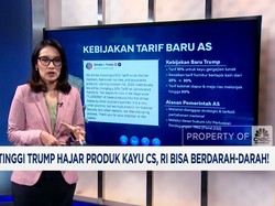 Video: Tarif Tinggi Trump Hajar Produk Kayu Cs, RI Bisa Berdarah-Darah
