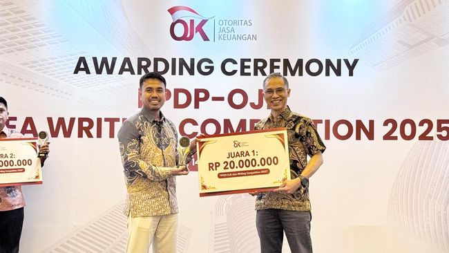 Insan TASPEN Raih Juara 1 di Idea Writing Competition OJK 2025