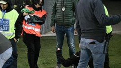 Ribuan Massa Pro-Palestina Bentrok dengan Polisi Saat Laga Italia vs Israel