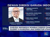 Video: Garuda Indonesia Tunjuk Glenny Kairupan Jadi Dirut Baru