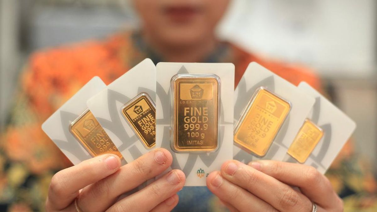 Harga Emas Antam Lompat Tinggi!