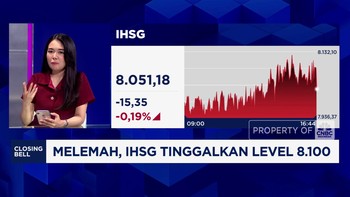 Video: IHSG Anjlok, Tinggalkan Level Psikologis 8.100