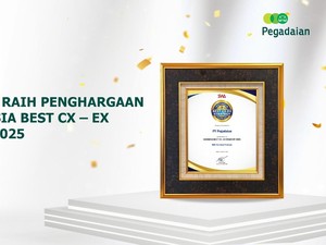 Pegadaian Raih Penghargaan Indonesia Best CX-EX Strategy Award 2025