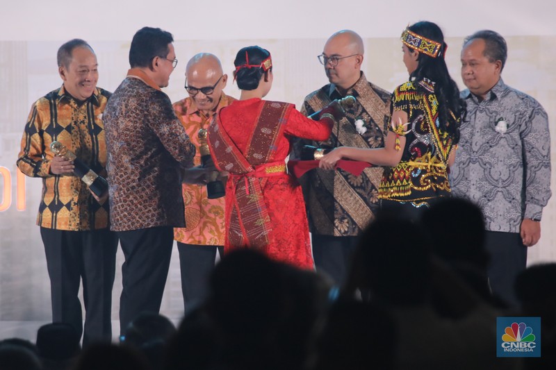 Suasana jelang Opening Ceremony Trade Expo Indonesia (TEI) 2025 di ICE BSD, Kabupaten Tangerang, Banten, Rabu (15/10/2025). Suasana jelang Opening Ceremony Trade Expo Indonesia (TEI) 2025 di ICE BSD, Kabupaten Tangerang, Banten, Rabu (15/10/2025). (CNBC Indonesia/Faisal Rahman)