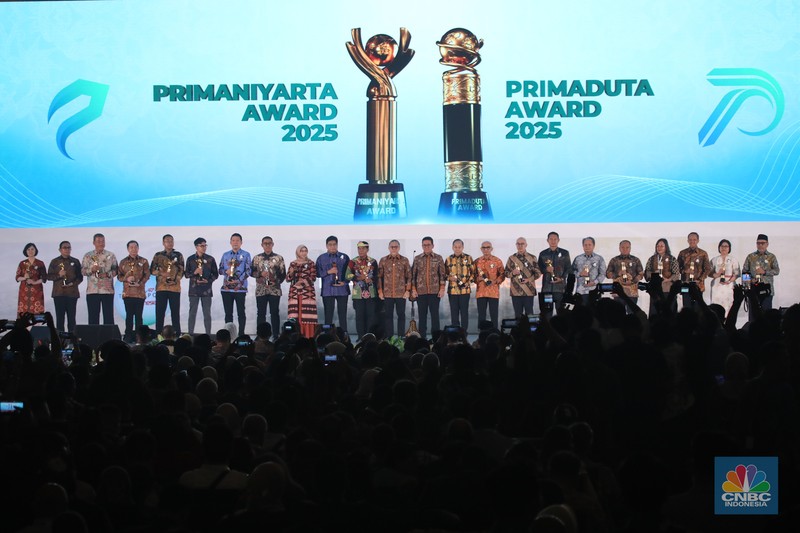 Suasana jelang Opening Ceremony Trade Expo Indonesia (TEI) 2025 di ICE BSD, Kabupaten Tangerang, Banten, Rabu (15/10/2025). Suasana jelang Opening Ceremony Trade Expo Indonesia (TEI) 2025 di ICE BSD, Kabupaten Tangerang, Banten, Rabu (15/10/2025). (CNBC Indonesia/Faisal Rahman)