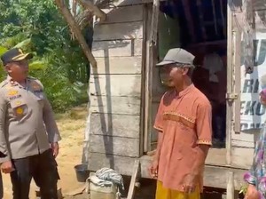 Haru Pasutri di Rohul Menatap Rumah Layak Huni Usai Tempati Gubuk 20 Tahun
