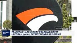 Video: Prabowo Dapat Laporan Patriot Bond Laku Keras