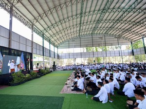 500 Pelajar TK-SMP Ramaikan Festival Anak Sholeh Banyuwangi