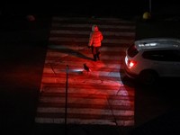 Potret Kyiv Gelap Gulita, Serangan Rusia Picu Malapetaka Listrik