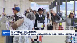 Video: Shutdown AS, Ribuan Pengatur Lalu Lintas Udara di Ambang Krisis