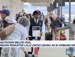 Video: Shutdown AS, Ribuan Pengatur Lalu Lintas Udara di Ambang Krisis