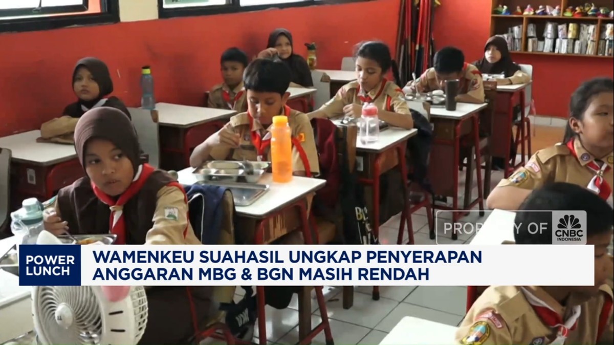 Video: Suahasil Ungkap Penyerapan Anggaran MBG dan BGN Masih Rendah