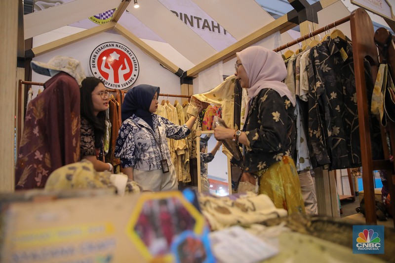 Suasana jelang Opening Ceremony Trade Expo Indonesia (TEI) 2025 di ICE BSD, Kabupaten Tangerang, Banten, Rabu (15/10/2025). Suasana jelang Opening Ceremony Trade Expo Indonesia (TEI) 2025 di ICE BSD, Kabupaten Tangerang, Banten, Rabu (15/10/2025). (CNBC Indonesia/Faisal Rahman)