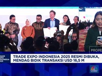 Video: TEI 2025 Resmi Dibuka, Mendag Bidik Transaksi USD 16,5 M