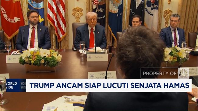 Video: Trump Ancam Siap Lucuti Senjata Hamas