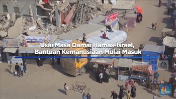 Usai Masa Damai Hamas-Israel, Bantuan Kemanusiaan Mulai Masuk