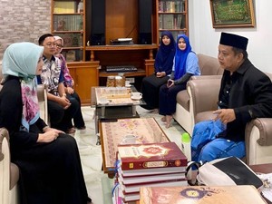 Atalia Praratya Sowan ke Ketua PCNU Bandung, Dukung Anggaran Pesantren
