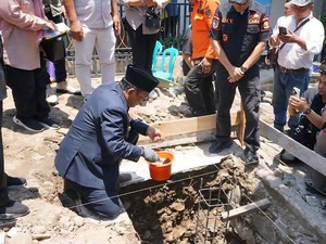 Pemkab Sukabumi Bangun 20 Rumah Panggung bagi Penyintas Banjir Bandang