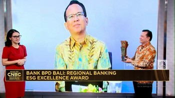 Dukung ESG, Bank BPD Bali Raih Regional Bank ESG Excellence Award
