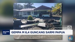 Video: Gempa M 6,4 Guncang Sarmi Papua