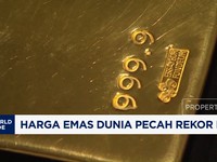 Video: Harga Emas Dunia Pecah Rekor Lagi, TEmbus USD 4.200/Oz
