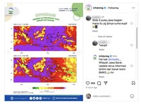 BMKG Sebut Matahari di RI 