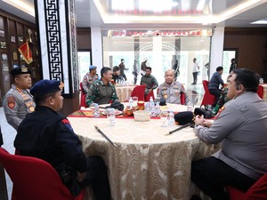 Perkuat Sinergitas, Kapolda Banten Kunjungi Mako Kopassus-Lanal di Serang