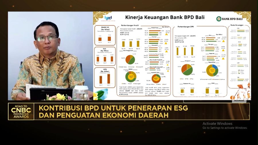 Konsep Tri Hita Karana Bank BPD Bali Dukung Pembangunan & Ekonomi Berkelanjutan di Bali(CNBC Indonesia TV)
